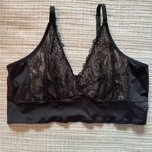 Sexy Ruby Ribbon Lace Second Skin Demi